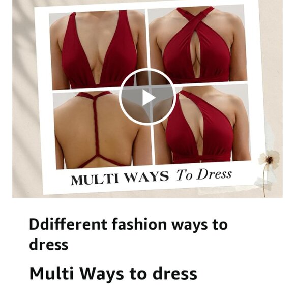 Cupshe wrap around bathing suit NWT - Picture 5 of 5